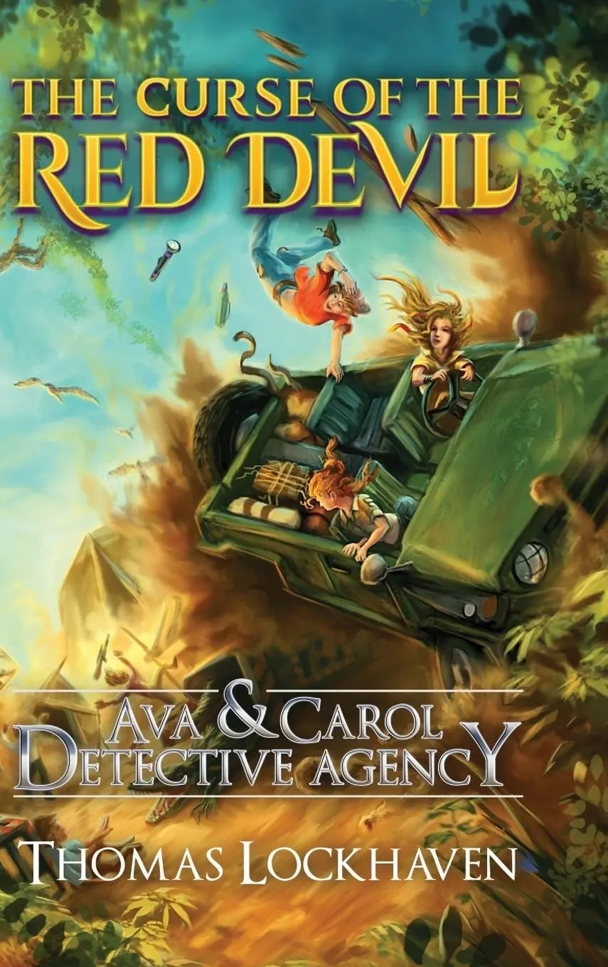 Cover: 9781947744523 | The Curse of the Red Devil (Book 7) | Ava &amp; Carol Detective Agency