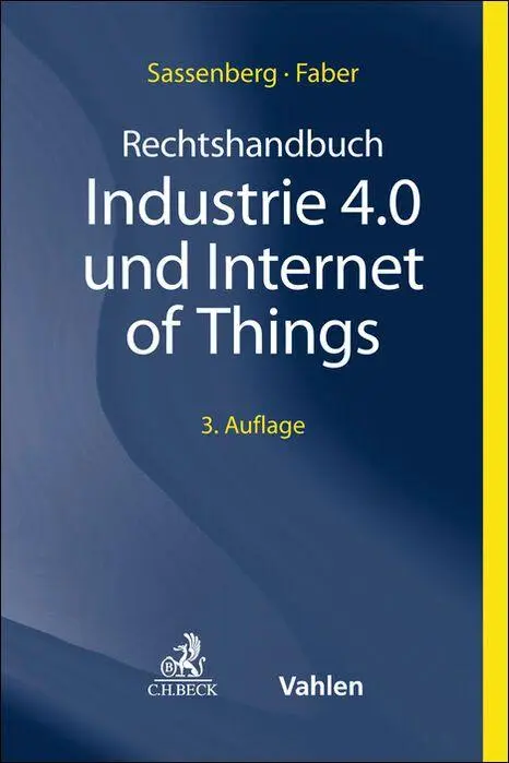 Cover: 9783406834523 | Rechtshandbuch Industrie 4.0 und Internet of Things | Buch | XXXI