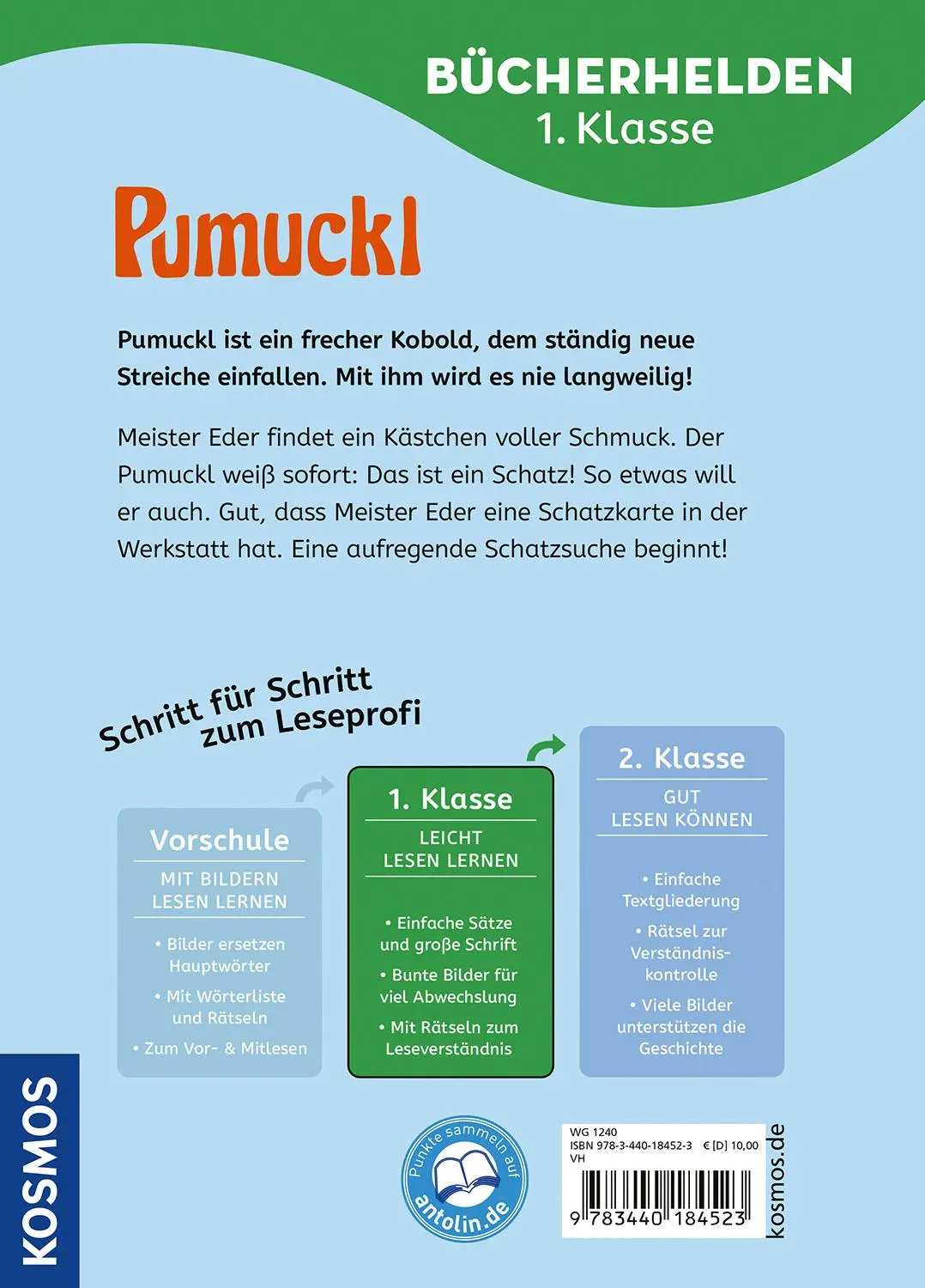 Bild: 9783440184523 | Pumuckl, Bücherhelden 1. Klasse, Pumuckl auf Schatzsuche | Buch | 2025