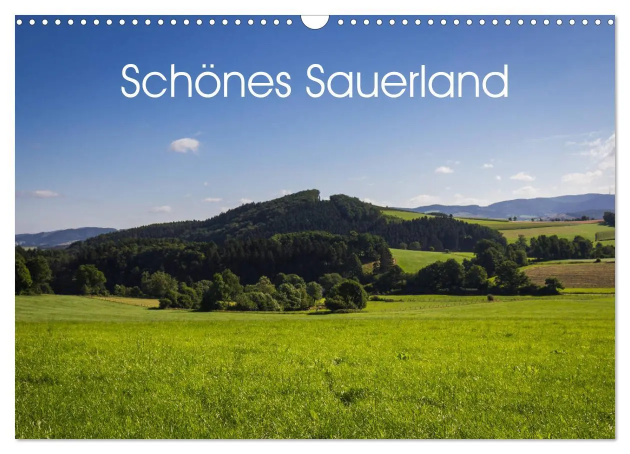 Cover: 9783457874523 | Schönes Sauerland (Wandkalender 2026 DIN A3 quer), CALVENDO...