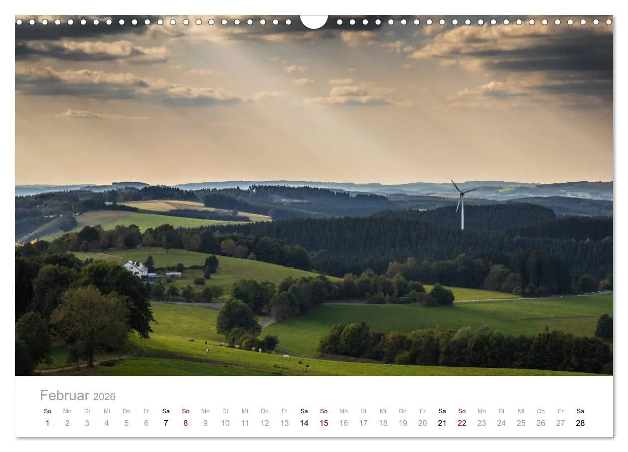 Bild: 9783457874523 | Schönes Sauerland (Wandkalender 2026 DIN A3 quer), CALVENDO...