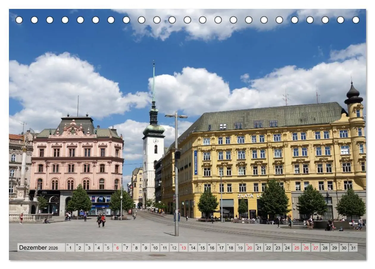 Bild: 9783457944523 | Mähren - Brünn (Tischkalender 2026 DIN A5 quer), CALVENDO...