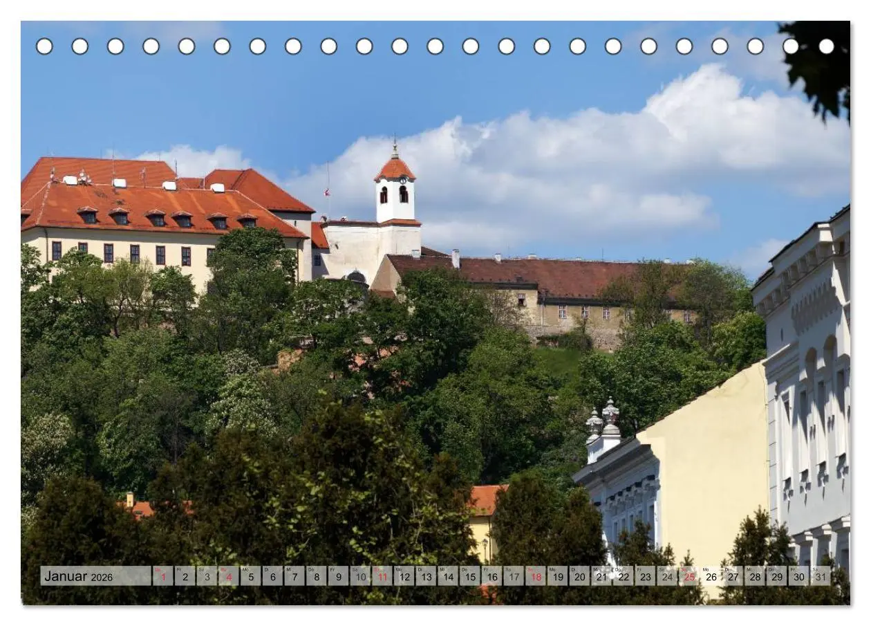 Bild: 9783457944523 | Mähren - Brünn (Tischkalender 2026 DIN A5 quer), CALVENDO...