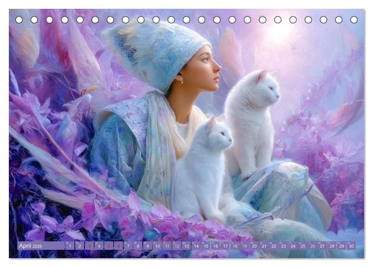Bild: 9783516654523 | Paradiesische Welt - Fantasiewerke (Tischkalender 2026 DIN A5...