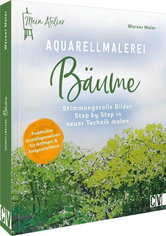 Cover: 9783862304523 | Mein Atelier Aquarellmalerei Bäume | Werner Maier | Buch | 96 S.