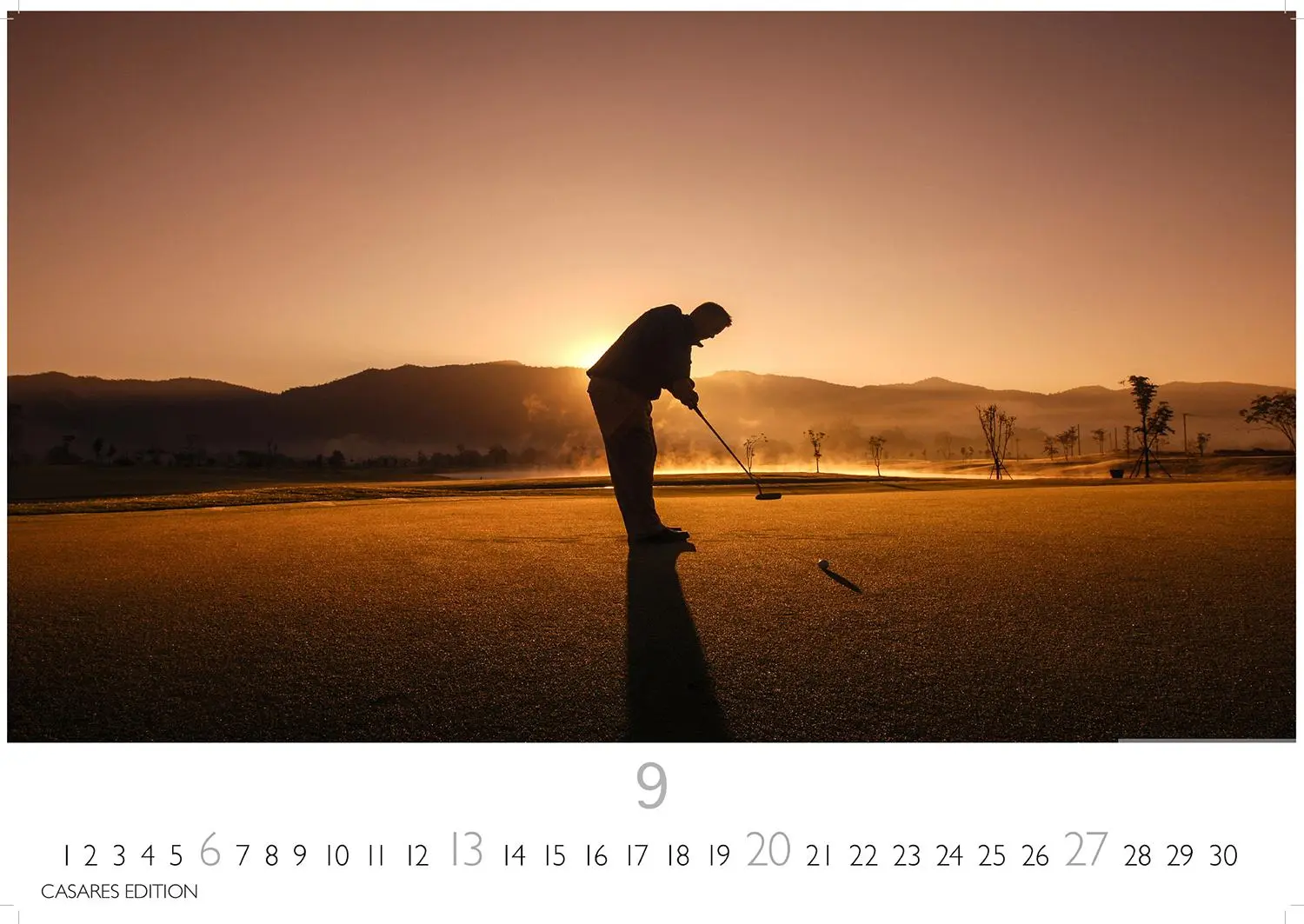 Bild: 9781835244623 | Golf Kalender 2026 - Wandkalender Fotokalender Sport 24x35cm -...