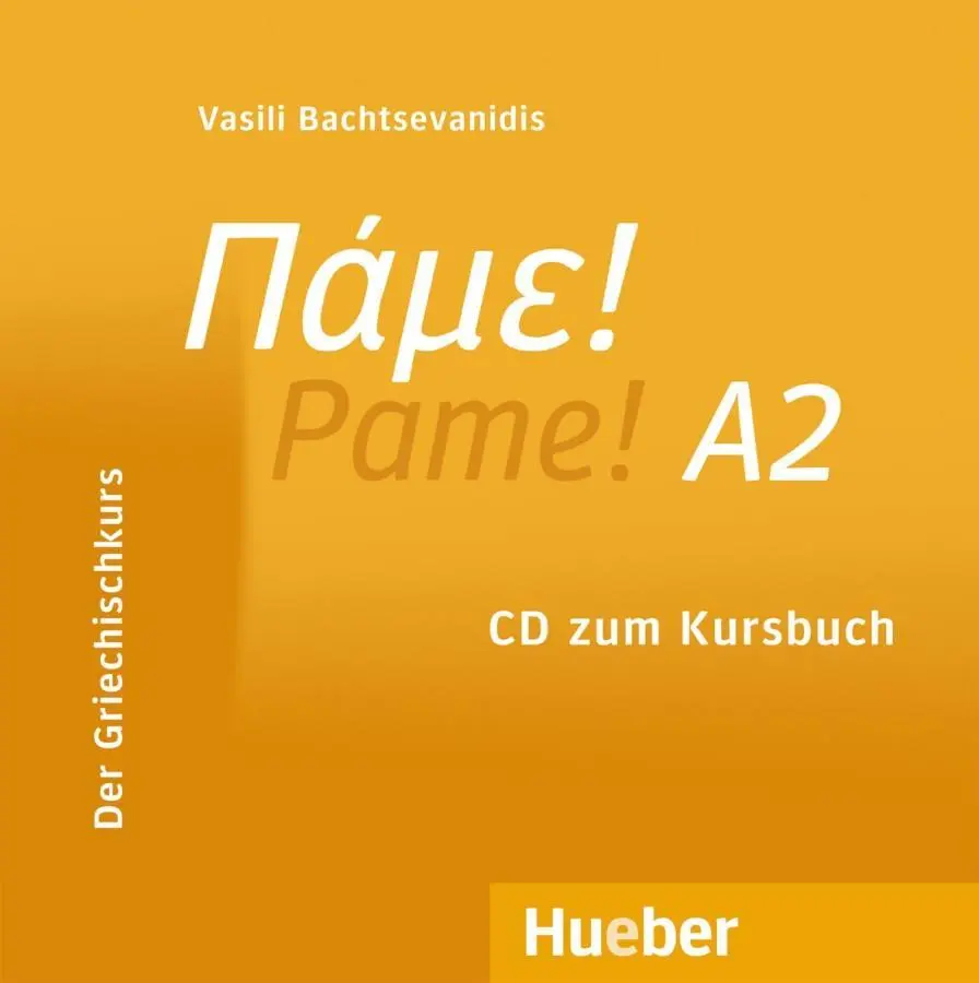 Cover: 9783190154623 | Pame! A2. Audio-CD zum Kursbuch | Der Griechischkurs | Bachtsevanidis