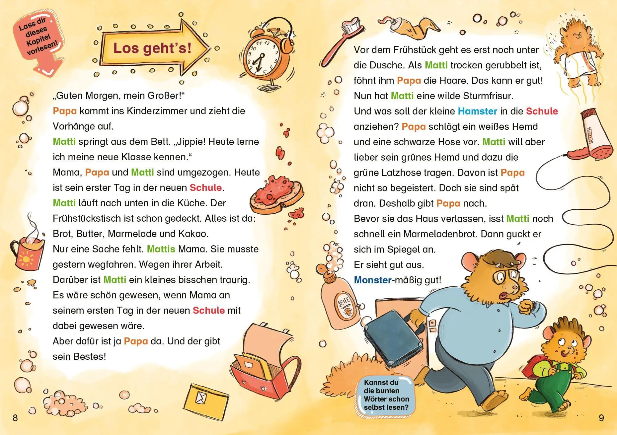 Bild: 9783328304623 | Erster Schultag unter Monstern | Kathrin Lena Orso | Buch | 48 S.