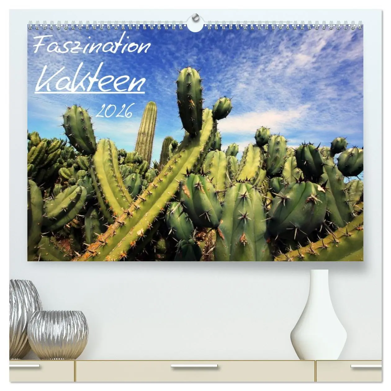 Cover: 9783516194623 | Faszination Kakteen (hochwertiger Premium Wandkalender 2026 DIN A2...