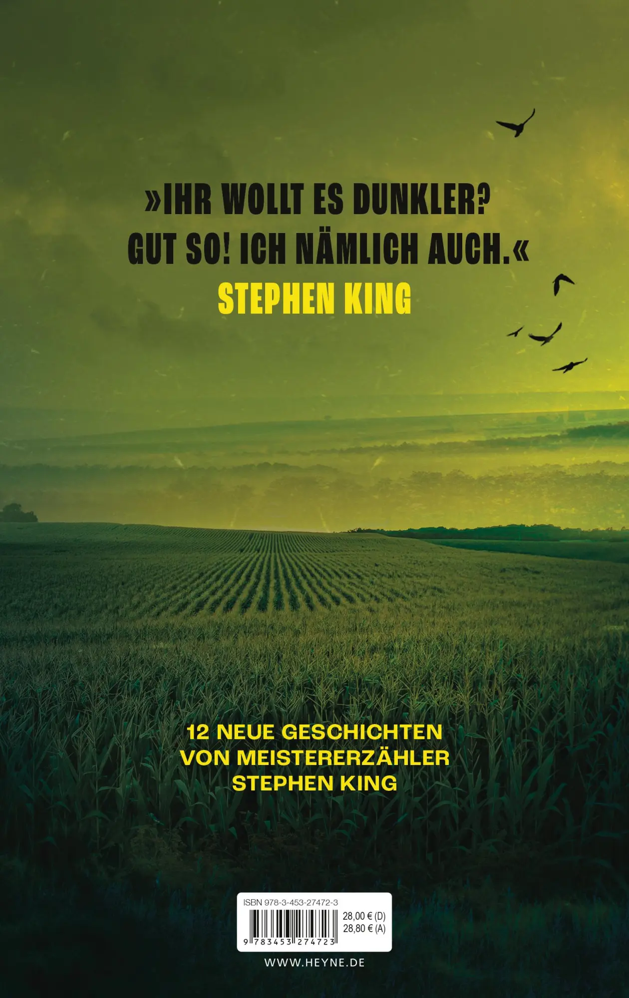 Bild: 9783453274723 | Ihr wollt es dunkler | Stephen King | Buch | 736 S. | Deutsch | 2024 Bild: 9783453274723 | Ihr wollt es dunkler | Stephen King | Buch | 736 S. | Deutsch | 2024