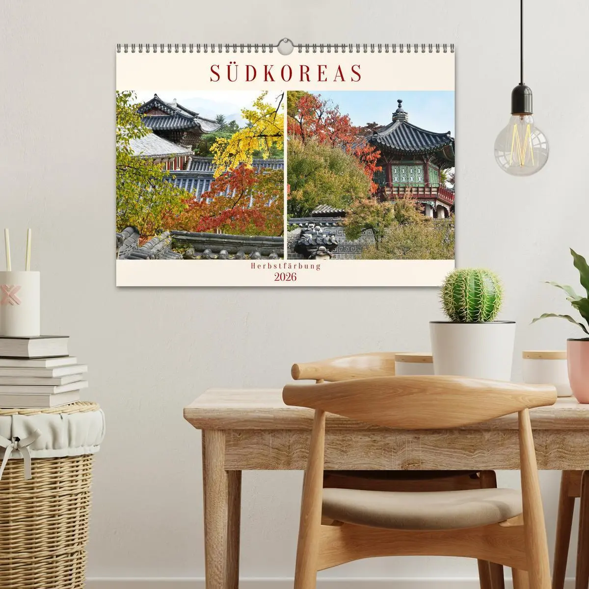 Bild: 9783457304723 | Südkoreas Herbstfärbung (Wandkalender 2026 DIN A3 quer), CALVENDO...