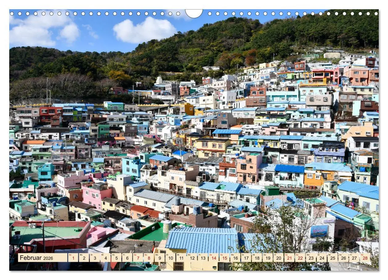 Bild: 9783457304723 | Südkoreas Herbstfärbung (Wandkalender 2026 DIN A3 quer), CALVENDO...