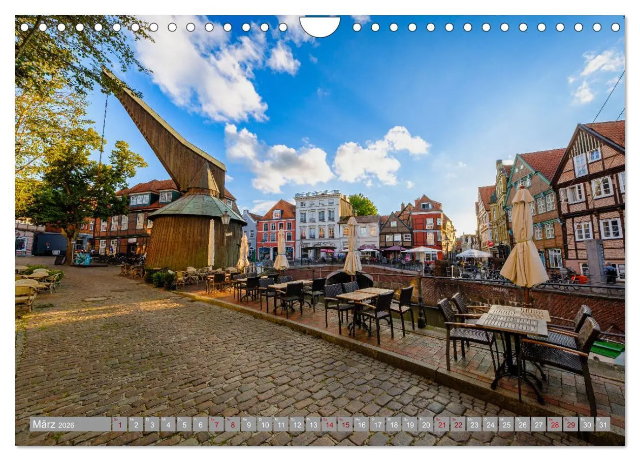Bild: 9783457544723 | Ein Blick auf die Hansestadt Stade (Wandkalender 2026 DIN A4 quer),...