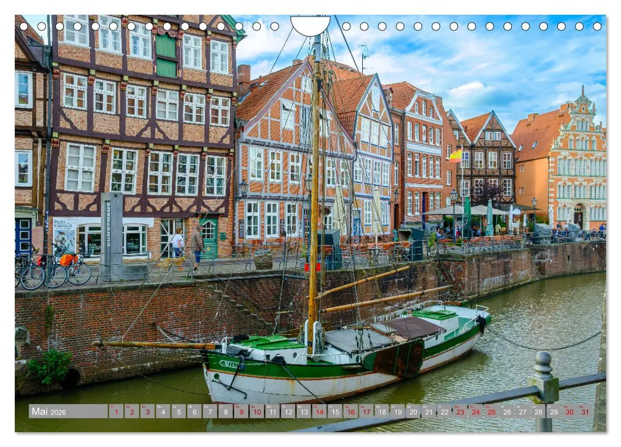 Bild: 9783457544723 | Ein Blick auf die Hansestadt Stade (Wandkalender 2026 DIN A4 quer),...