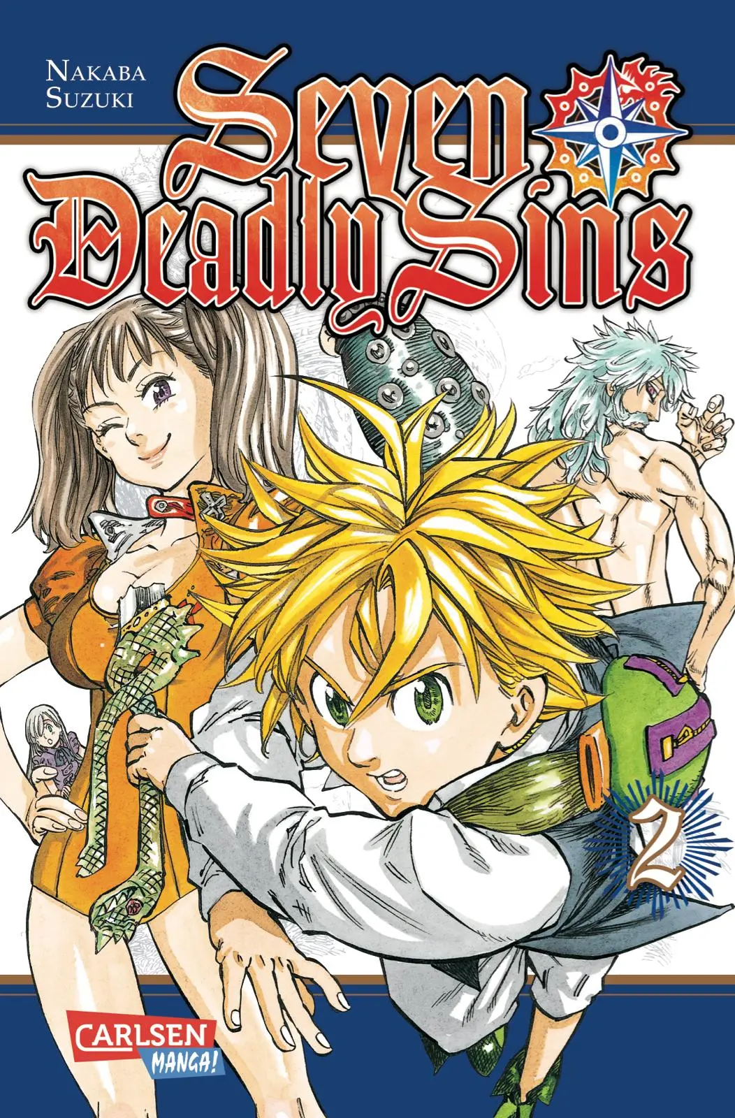 Cover: 9783551734723 | Seven Deadly Sins 02 | Suzuki Nakaba | Taschenbuch | Seven Deadly Sins Cover: 9783551734723 | Seven Deadly Sins 02 | Suzuki Nakaba | Taschenbuch | Seven Deadly Sins
