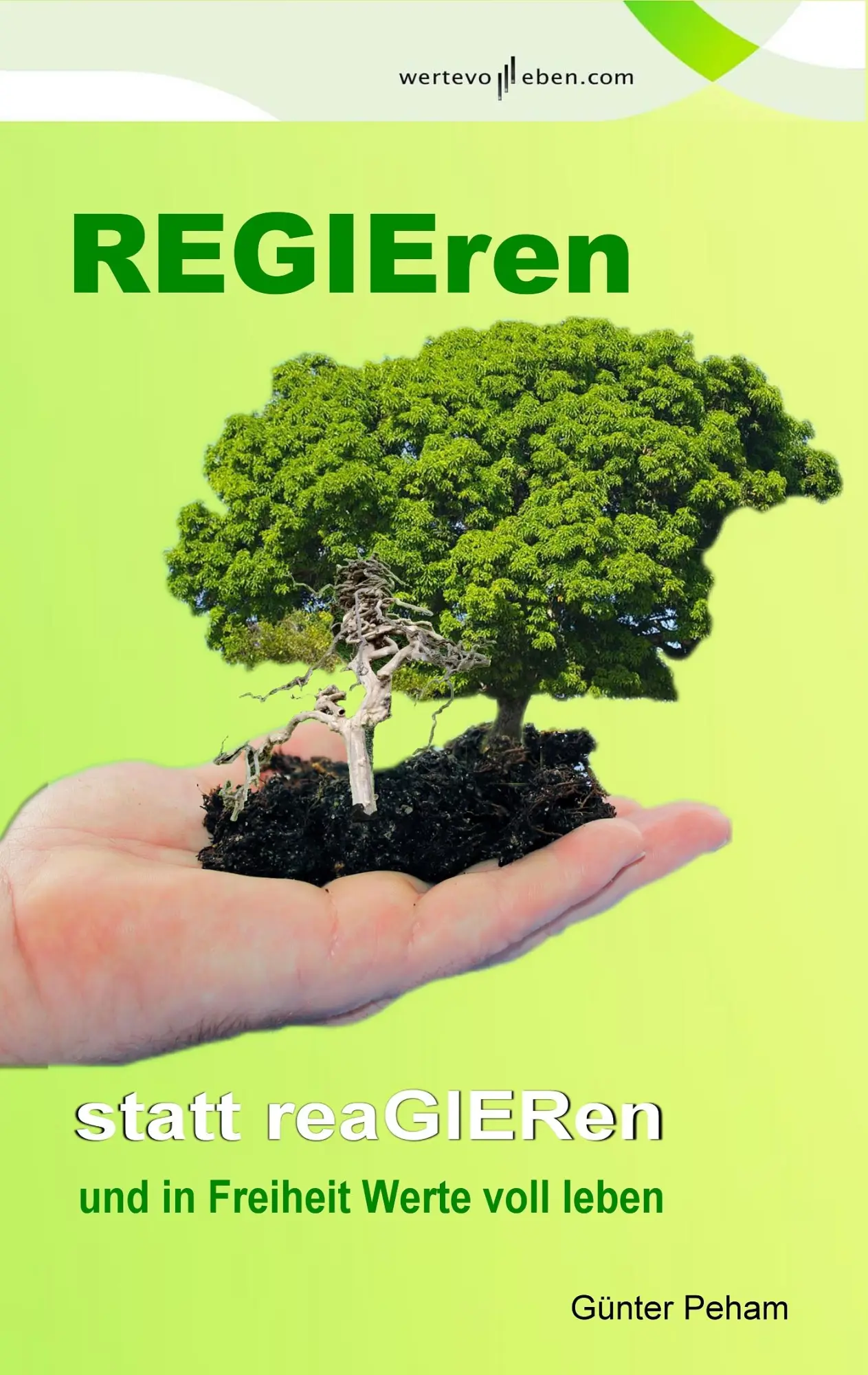 Cover: 9783839164723 | Regieren statt reagieren | und in Freiheit Werte voll leben! | Peham
