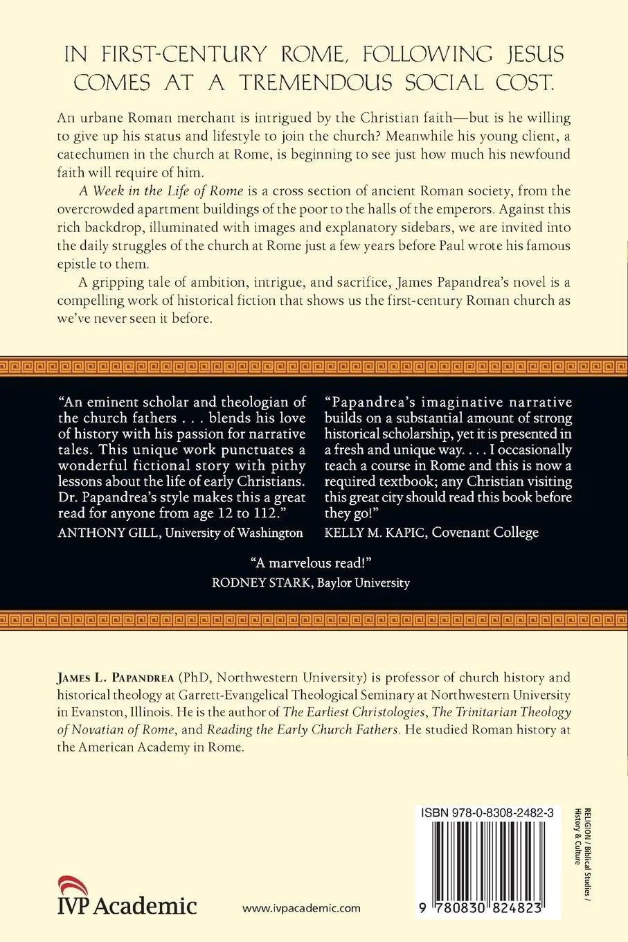 Rückseite: 9780830824823 | A Week in the Life of Rome | James L. Papandrea | Taschenbuch | 2019