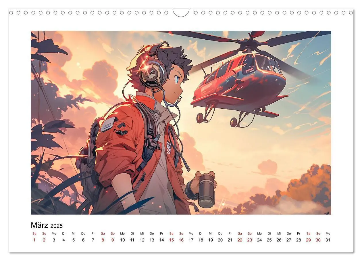 Bild: 9783457154823 | Der Jungen-Kalender (Wandkalender 2025 DIN A3 quer), CALVENDO...