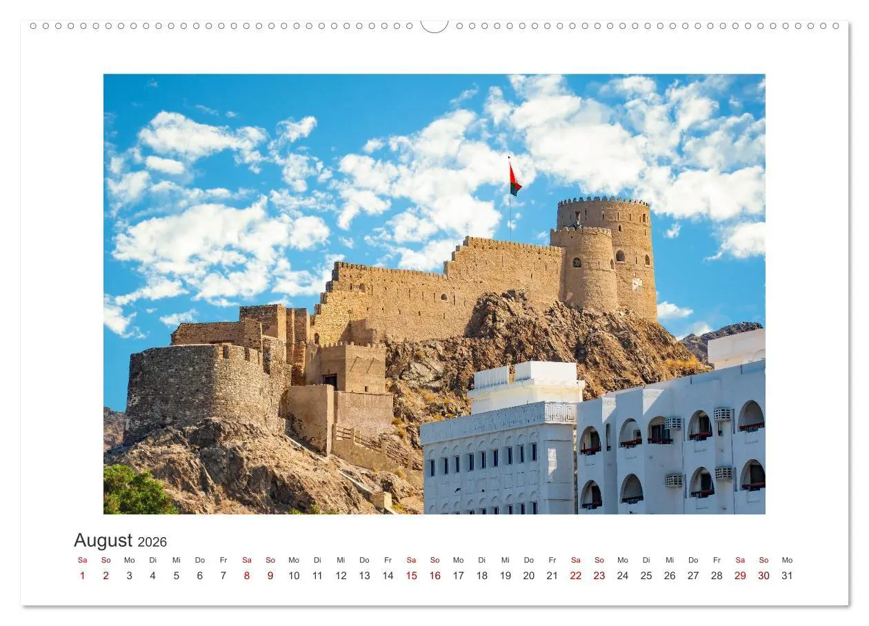 Bild: 9783457534823 | Oman - Reiseziel Maskat und Salalah (Wandkalender 2026 DIN A2...