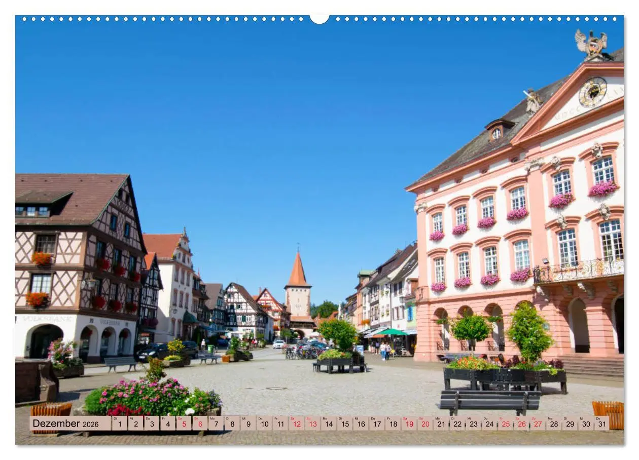 Bild: 9783457774823 | Historisches Gengenbach (Wandkalender 2026 DIN A2 quer), CALVENDO...