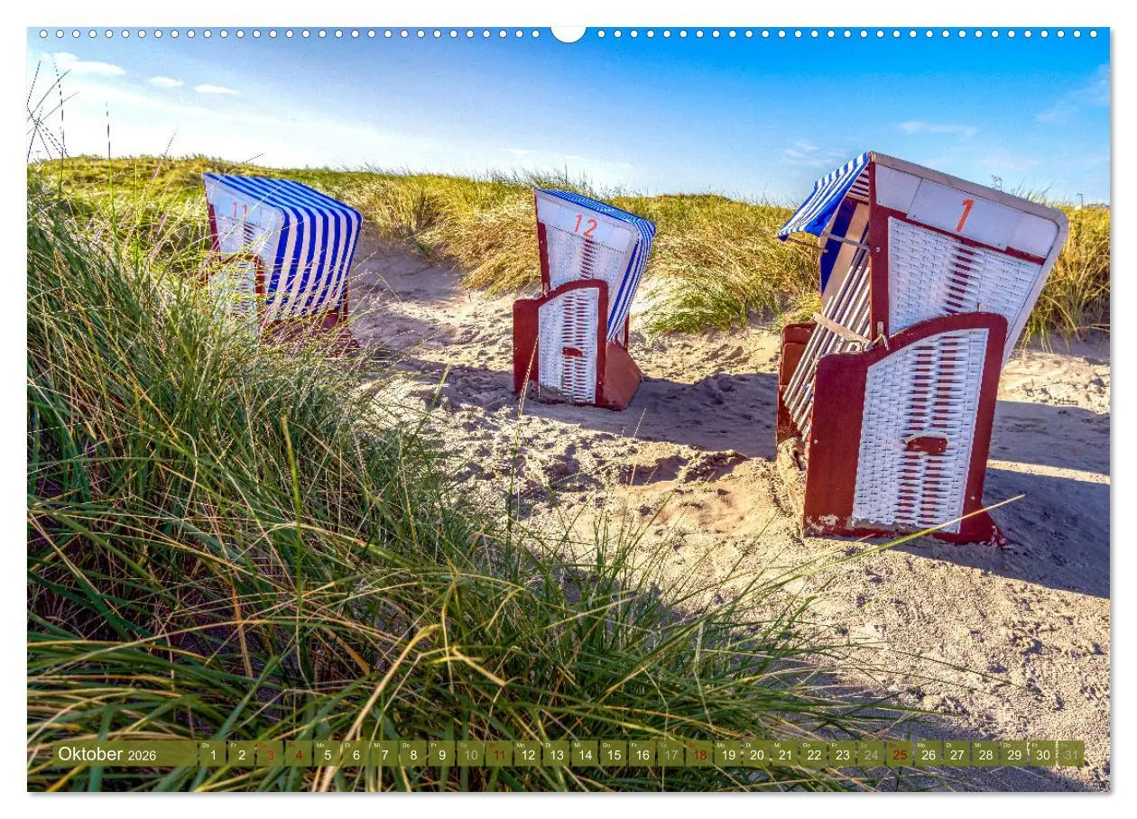 Bild: 9783457914823 | INSELLIEBE NORDERNEY (Wandkalender 2026 DIN A2 quer), CALVENDO...