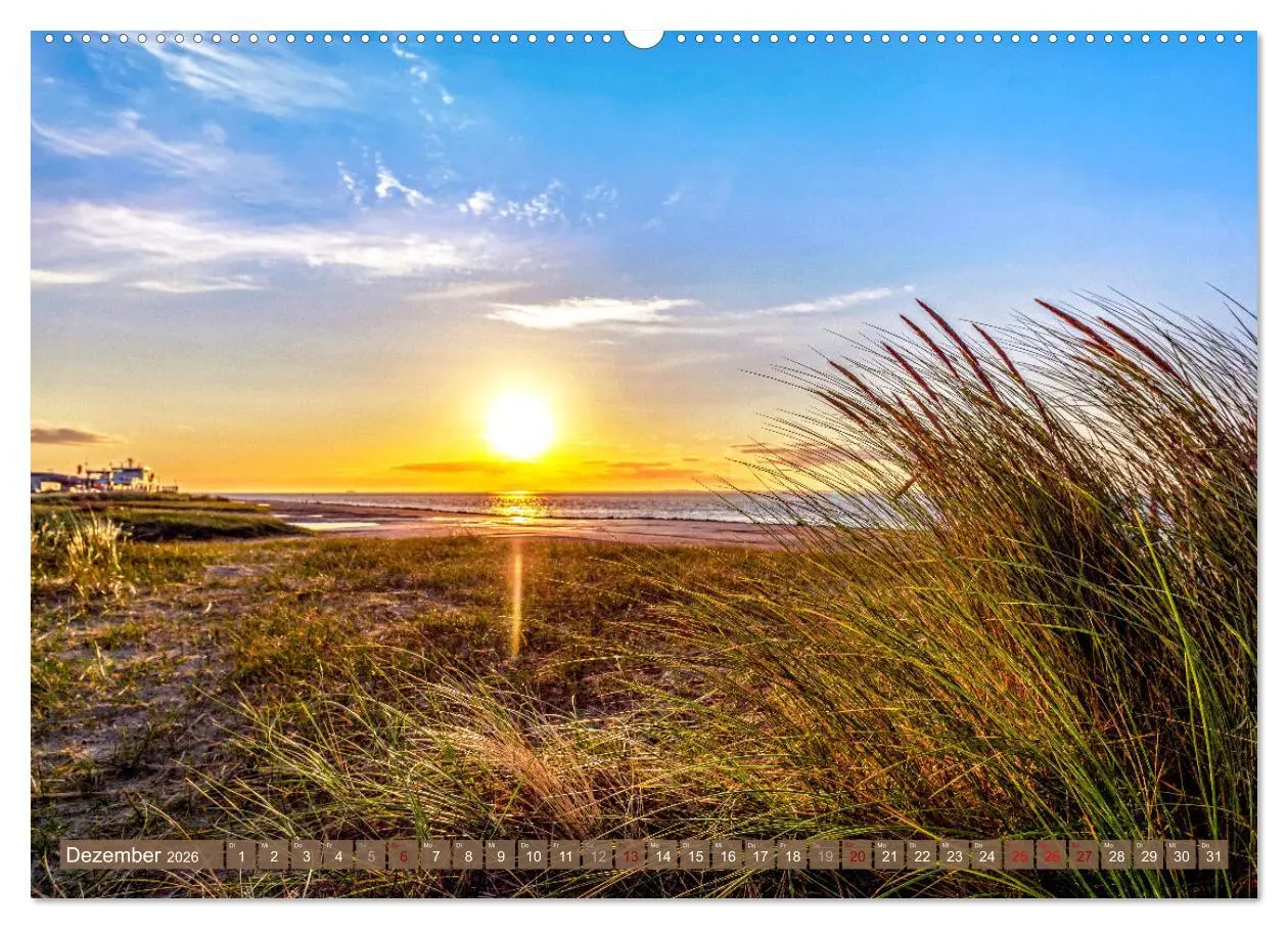 Bild: 9783457914823 | INSELLIEBE NORDERNEY (Wandkalender 2026 DIN A2 quer), CALVENDO...