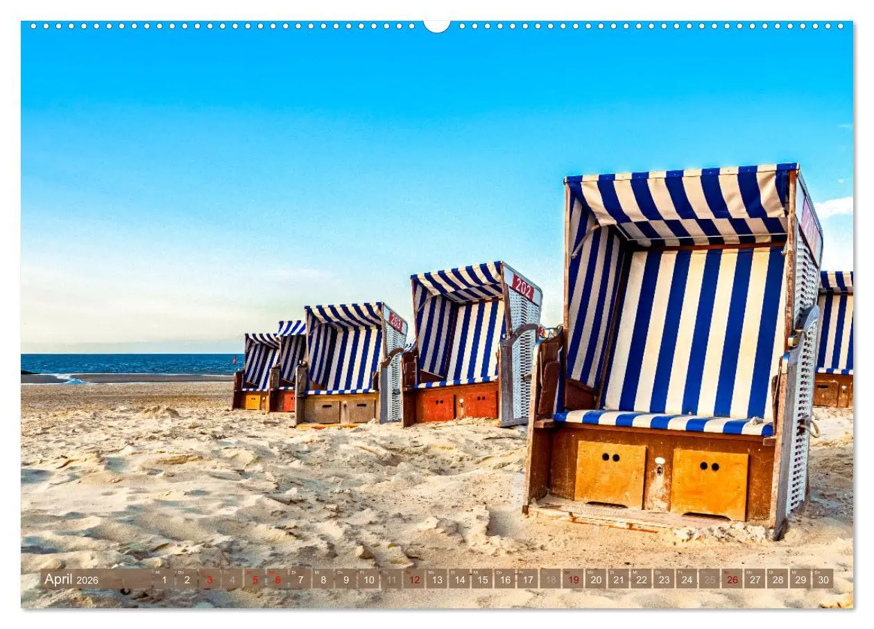 Bild: 9783457914823 | INSELLIEBE NORDERNEY (Wandkalender 2026 DIN A2 quer), CALVENDO...