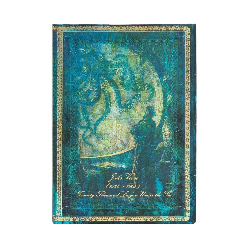 Bild: 9781439764923 | Notizbuch Verne, 20.000 Meilen Midi Liniert | Buch | 2026