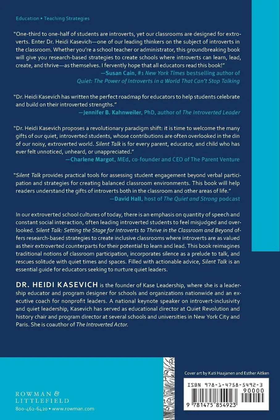Rückseite: 9781475854923 | Silent Talk | Heidi Kasevich | Taschenbuch | Englisch | 2025
