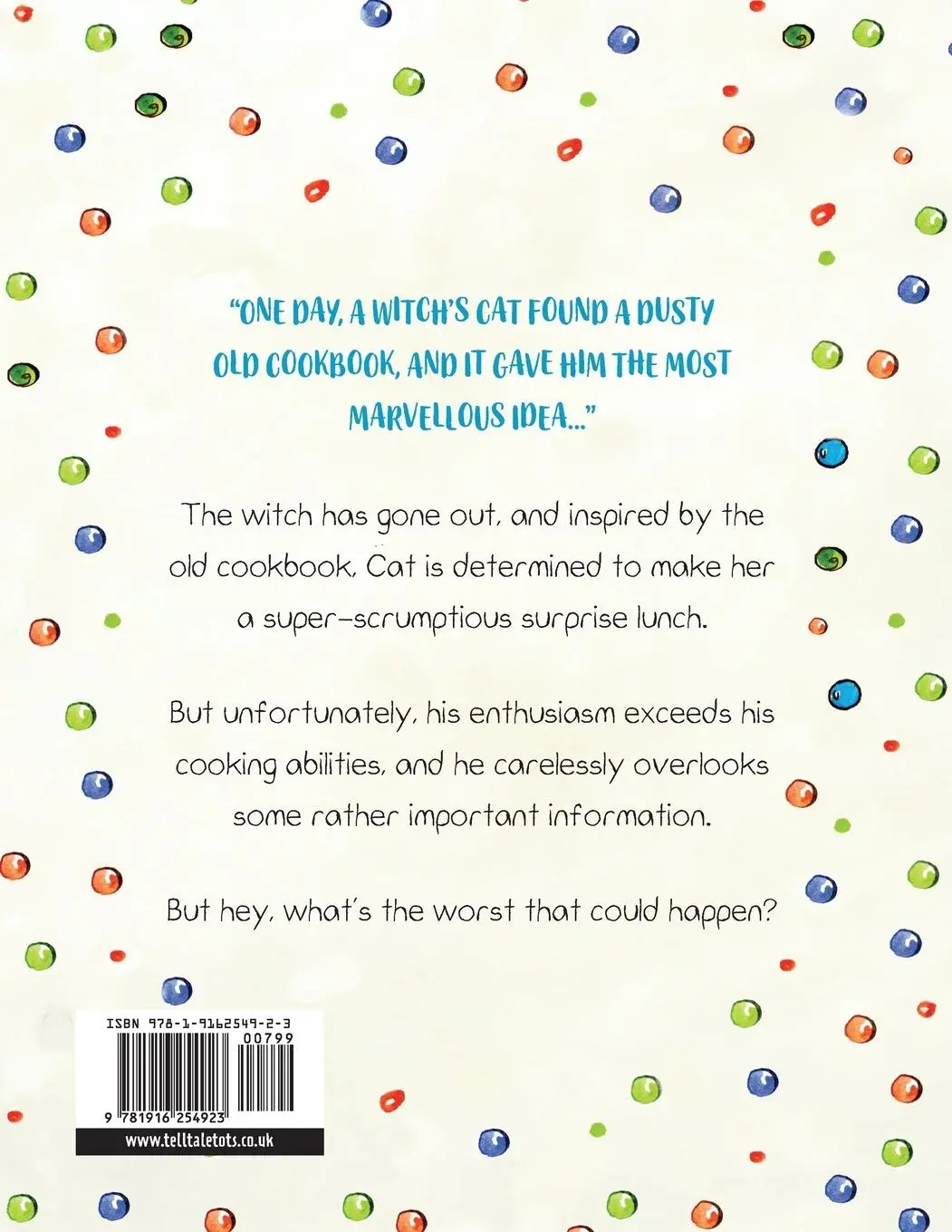 Rückseite: 9781916254923 | The Witch's Cat and The Cooking Catastrophe | Kirstie Watson (u. a.)