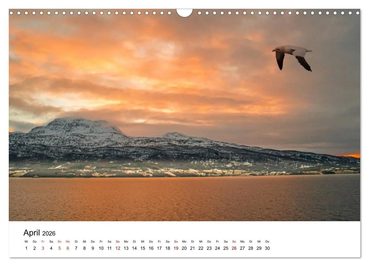 Bild: 9783457694923 | Zwischen Trondheim und Spitzbergen (Wandkalender 2026 DIN A3 quer),...