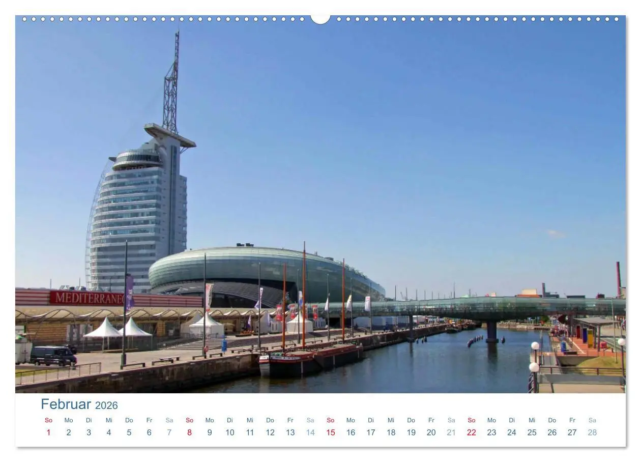 Bild: 9783457834923 | Bremerhaven 2026. Impressionen aus den Havenwelten (Wandkalender...