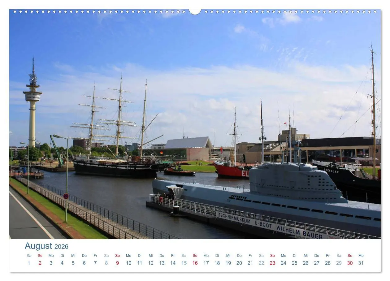 Bild: 9783457834923 | Bremerhaven 2026. Impressionen aus den Havenwelten (Wandkalender...