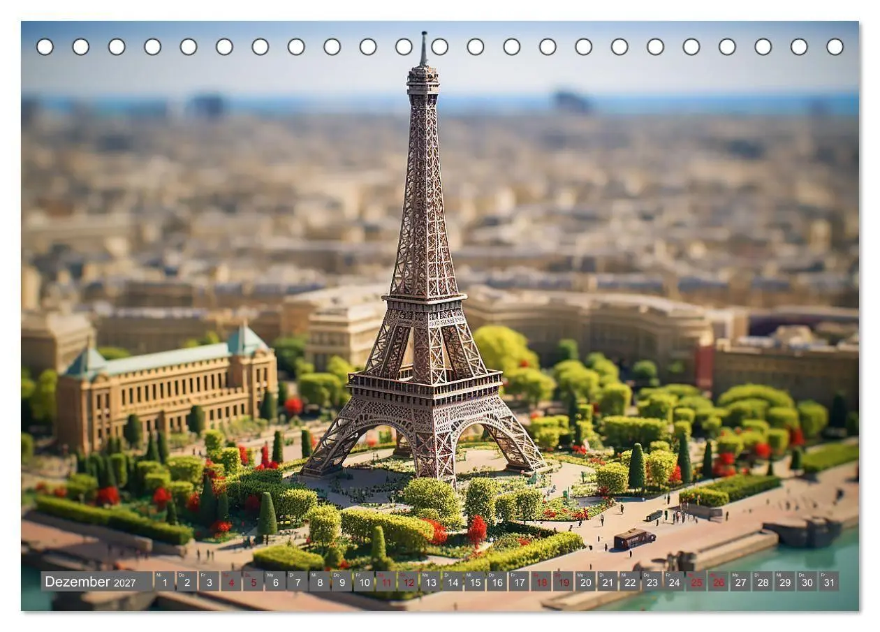Bild: 9783569254923 | Urlaub in Miniatur (Tischkalender 2027 DIN A5 quer), CALVENDO...