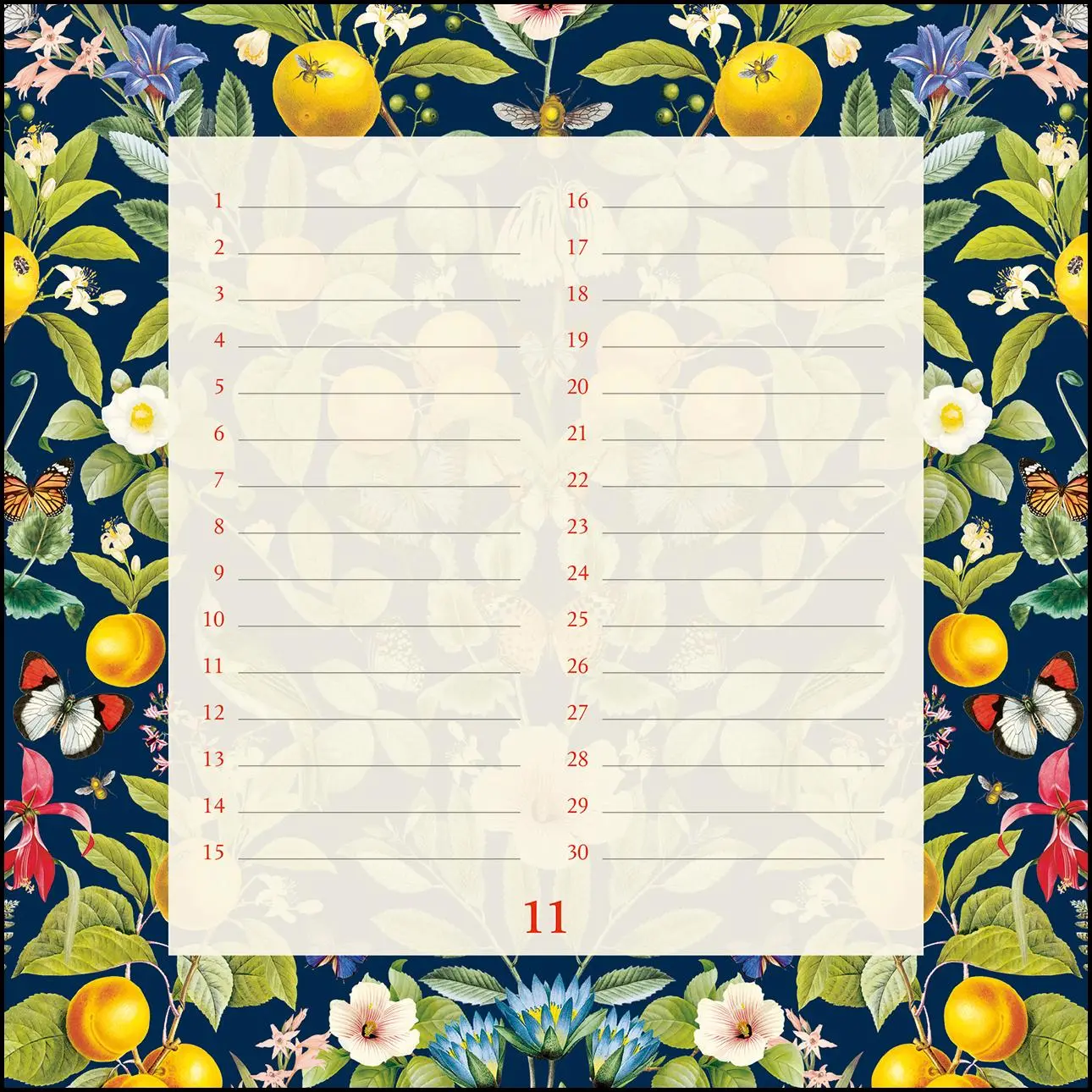 Bild: 9783832044923 | Immerwährender Geburtstagskalender floral - Archive by Portico...