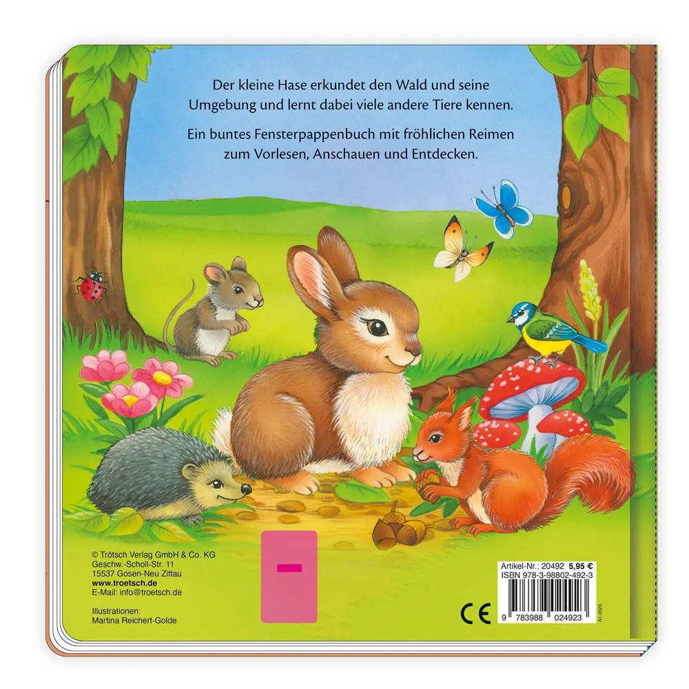 Bild: 9783988024923 | Trötsch Der Kleine Hase Fensterbuch | Trötsch Verlag GmbH &amp; Co. KG