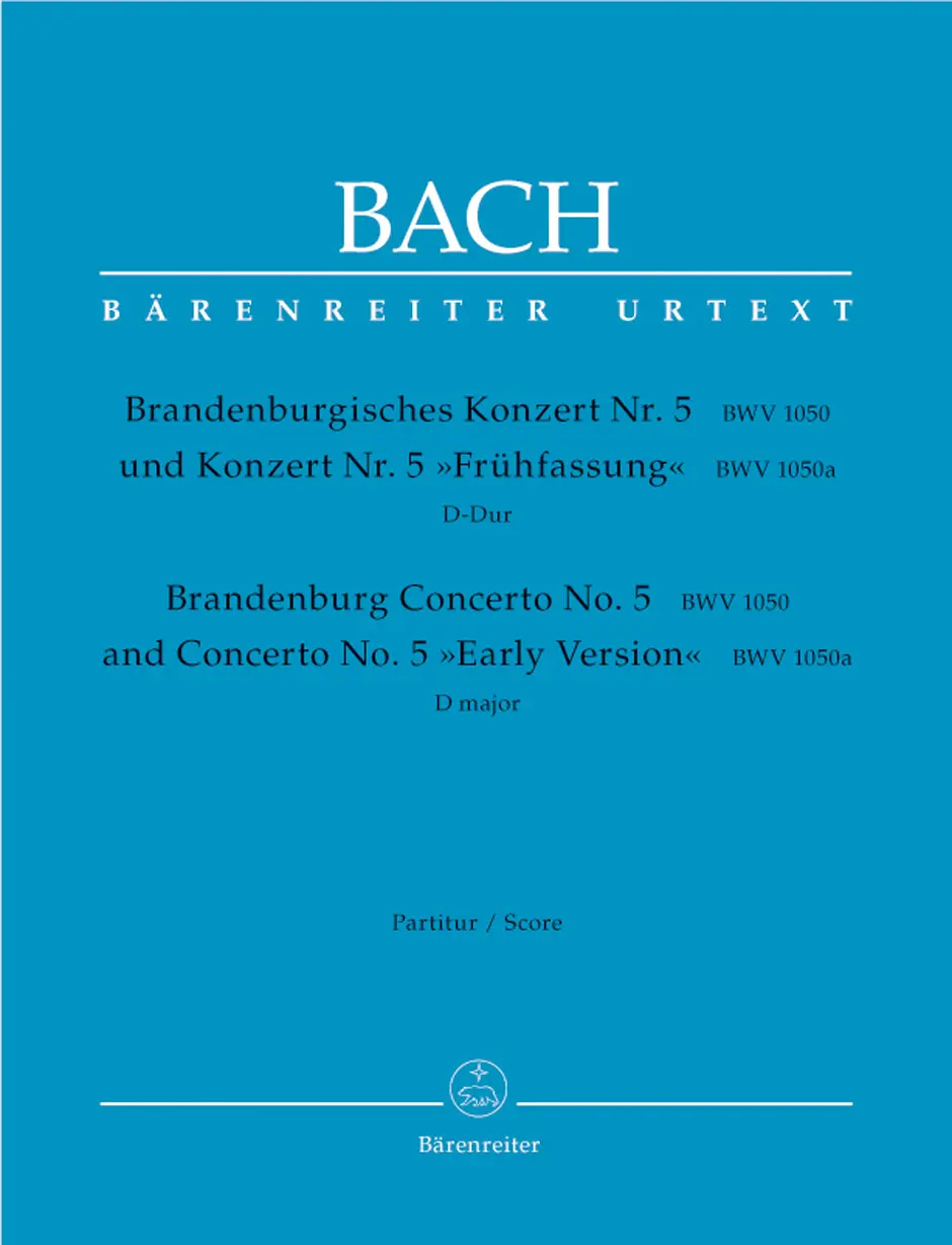 Cover: 9790006504923 | Brandenburg Concerto No.5 In D Major BWV 1050 | Johann Sebastian Bach