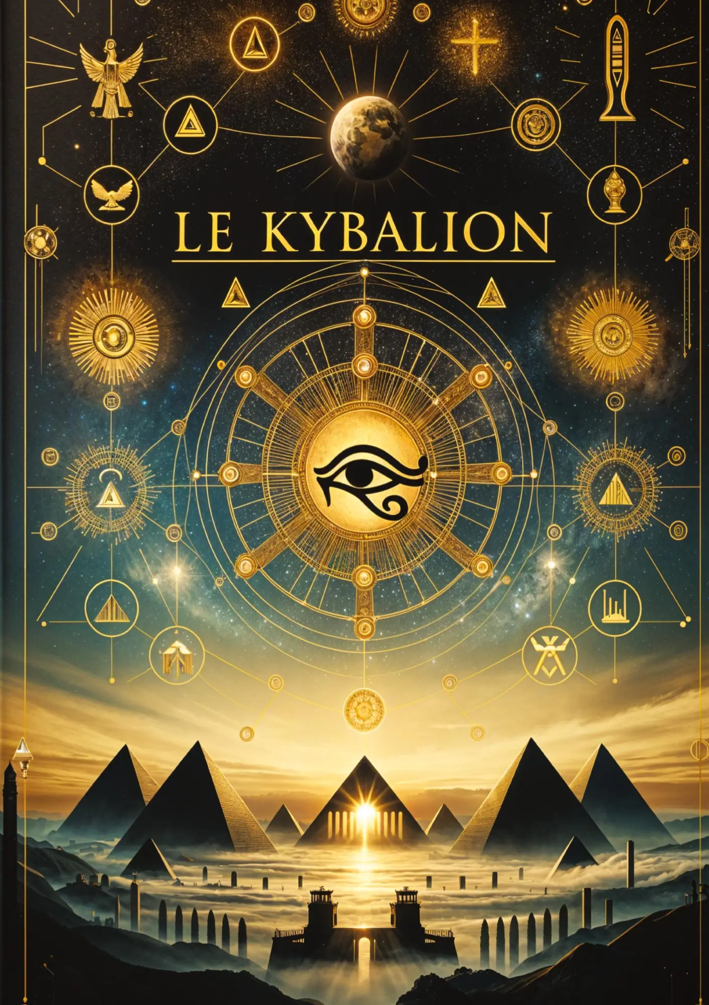 Cover: 9791043104923 | Le Kybalion, Étude sur la philosophie hermétique de l'ancienne...