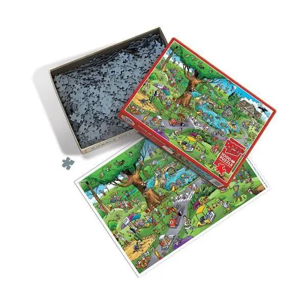 Bild: 625012445023 | Verrückter Golfplatz 1000 Teile | PUZZLES | Spiel | 3844502 | Deutsch