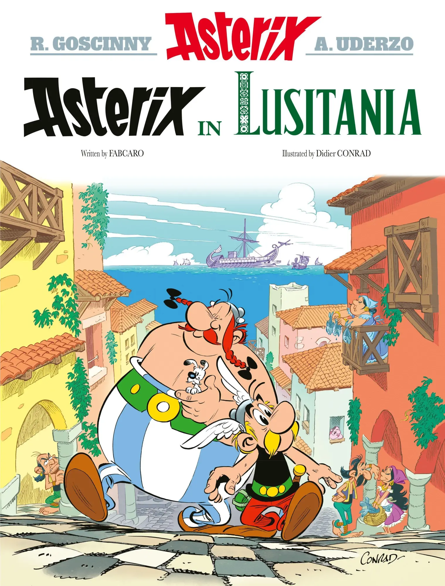 Cover: 9781408725023 | Asterix 41 in Lusitania | Fabcaro | Taschenbuch | 48 S. | Englisch