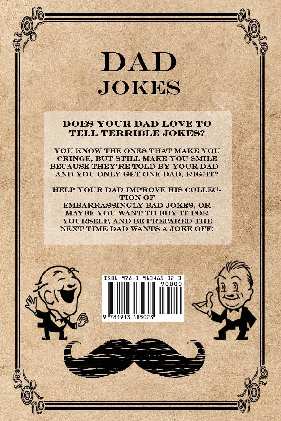 Rückseite: 9781913485023 | Dad Jokes | Exceptionally Bad Dad Jokes | Frank N Steinz | Taschenbuch