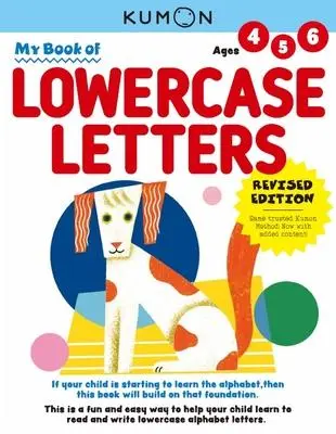 Cover: 9781953845023 | Kumon My Book of Lowercase Letters | Revised Ed | Kumon Publishing