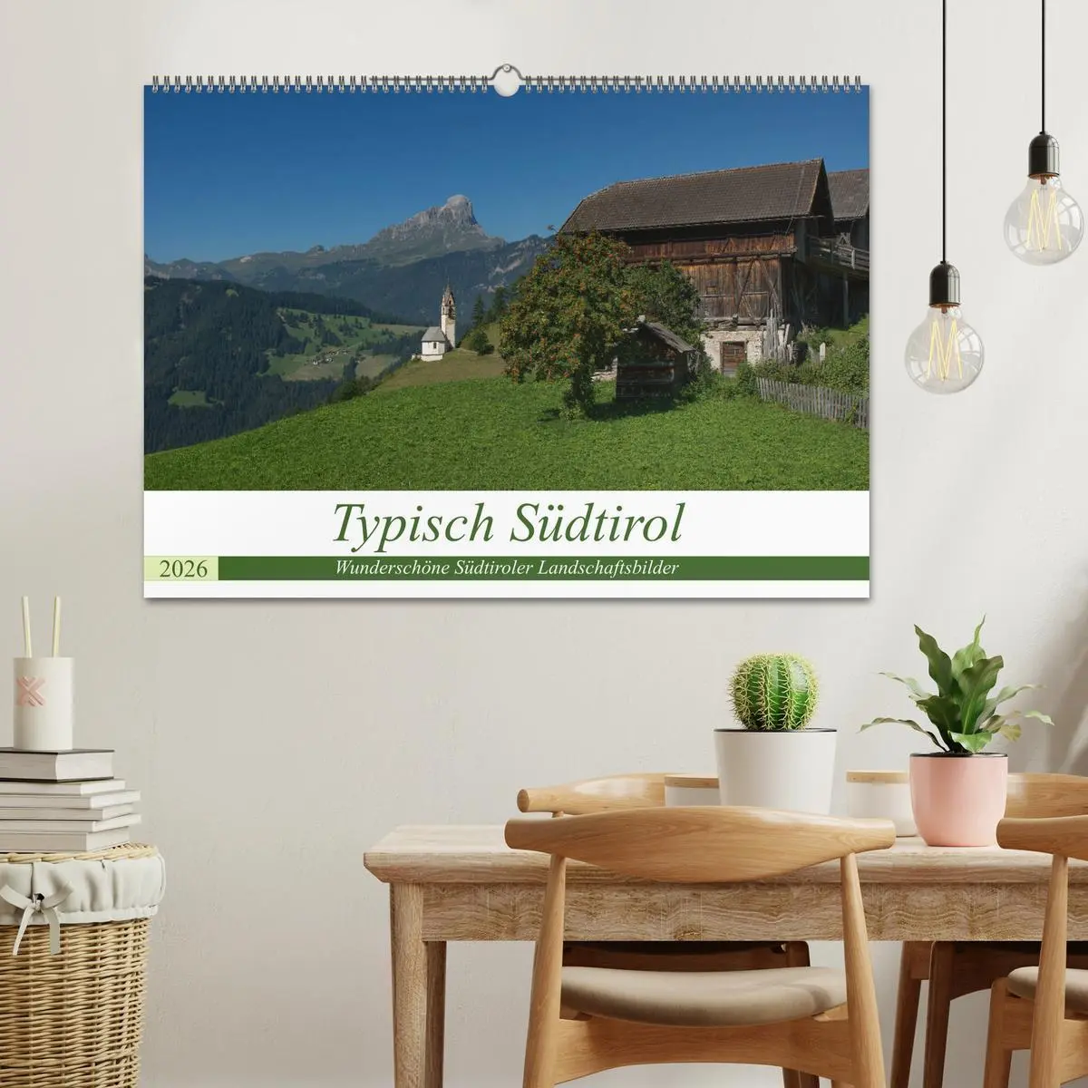 Bild: 9783457895023 | Typisch Südtirol (Wandkalender 2026 DIN A2 quer), CALVENDO...