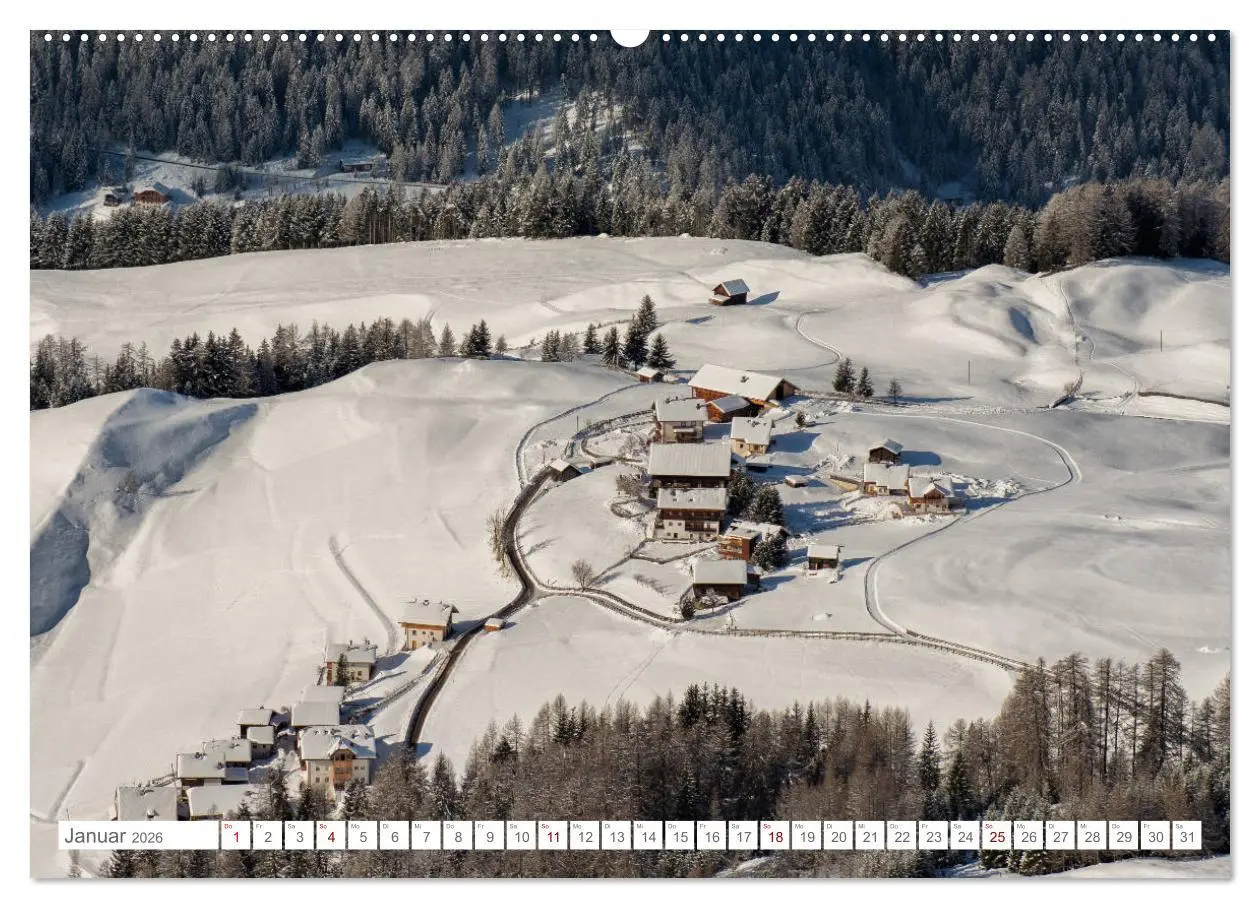 Bild: 9783457895023 | Typisch Südtirol (Wandkalender 2026 DIN A2 quer), CALVENDO...