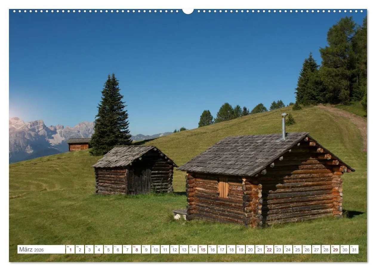 Bild: 9783457895023 | Typisch Südtirol (Wandkalender 2026 DIN A2 quer), CALVENDO...