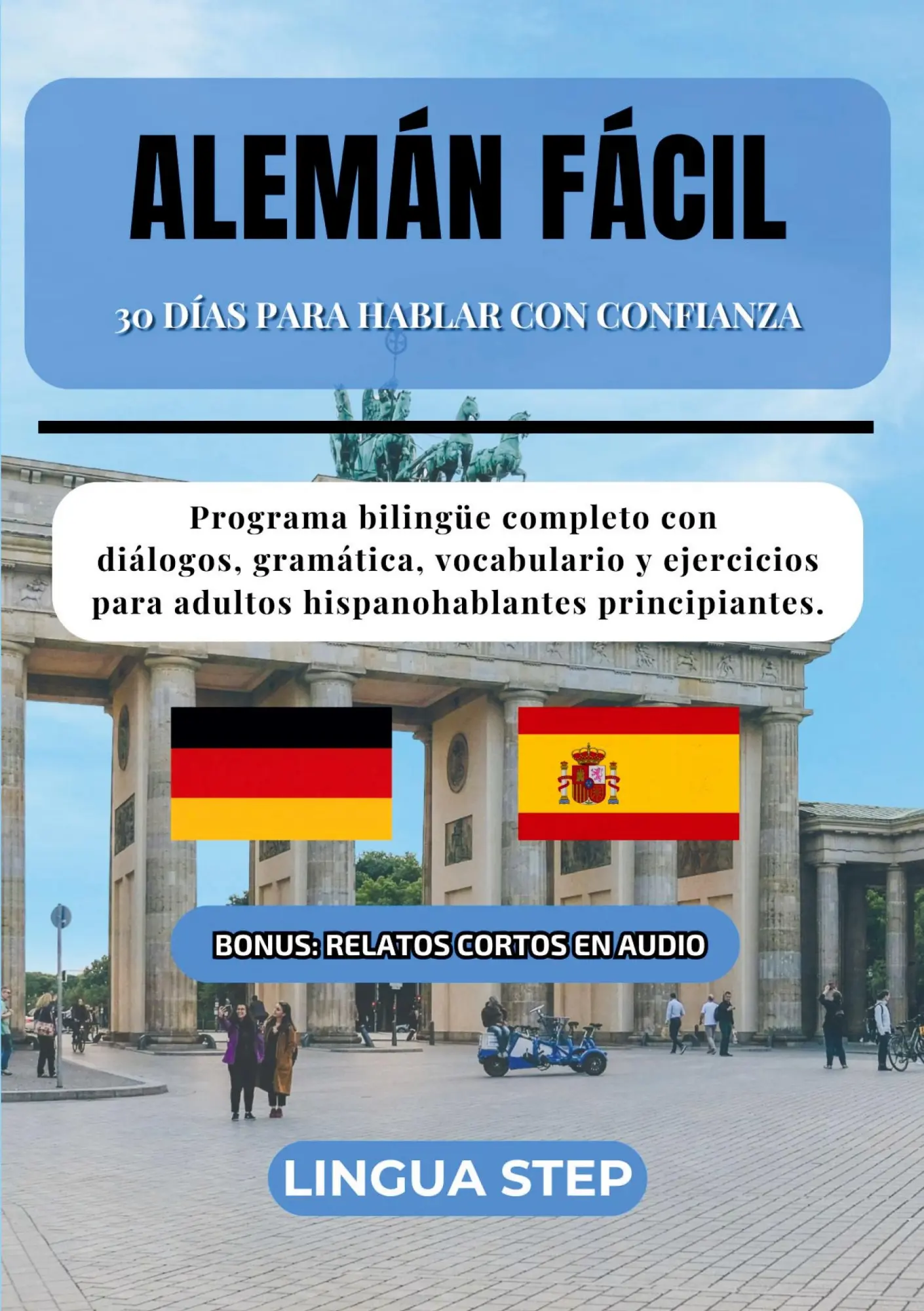 Cover: 9788413735023 | Alemán Fácil: 30 Días para Hablar con Confianza | Lingua Step | Buch