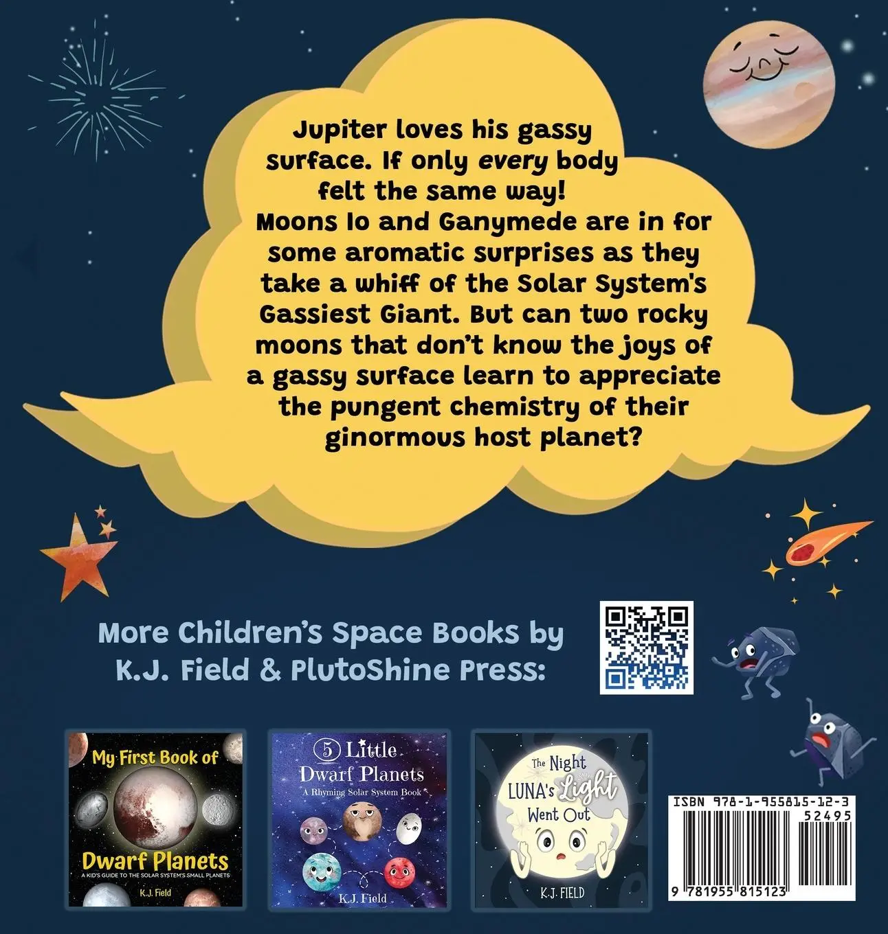 Rückseite: 9781955815123 | Jupiter the Gassy Giant | K. J. Field | Buch | Englisch | 2024