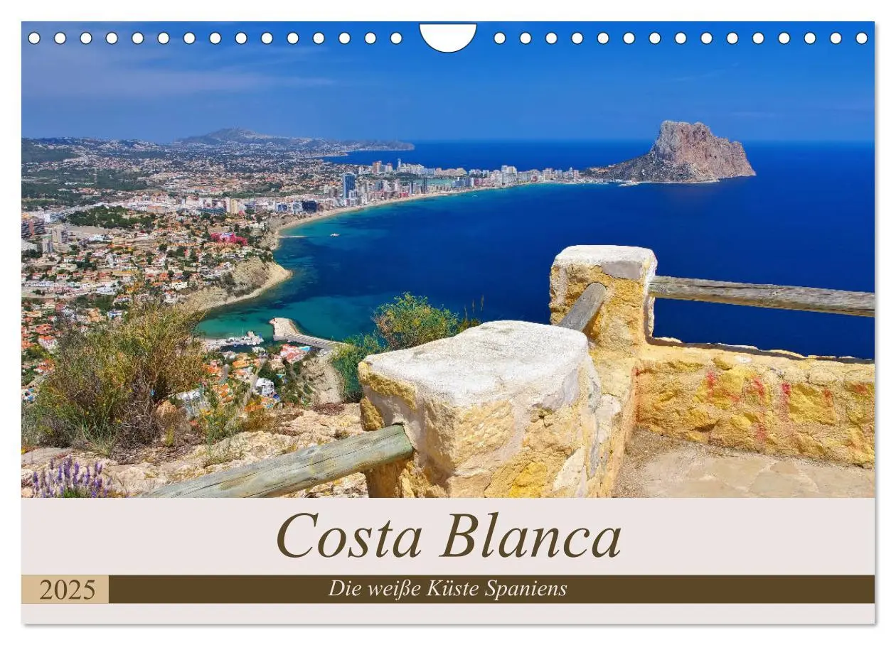 Cover: 9783435315123 | Costa Blanca - Die weiße Küste Spaniens (Wandkalender 2025 DIN A4...
