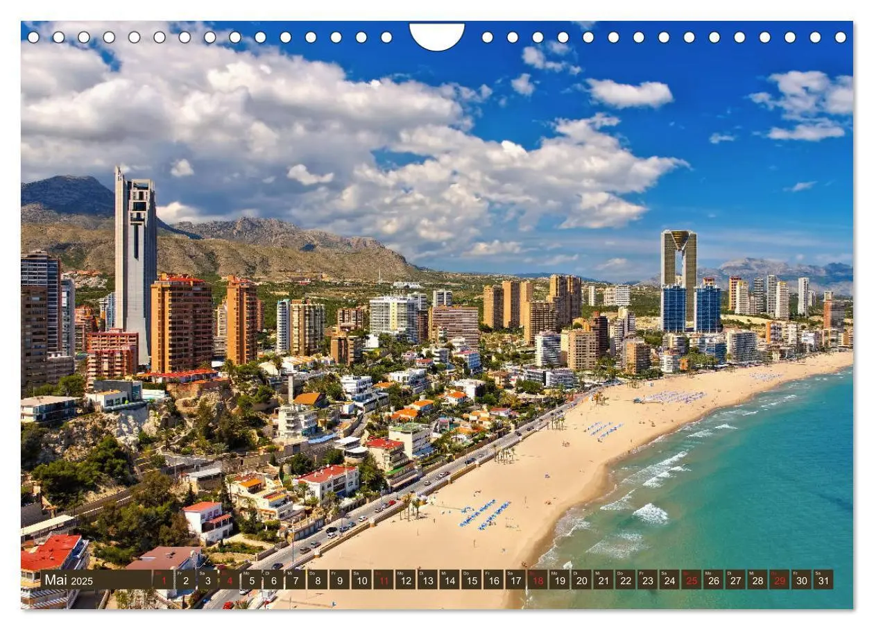 Bild: 9783435315123 | Costa Blanca - Die weiße Küste Spaniens (Wandkalender 2025 DIN A4...