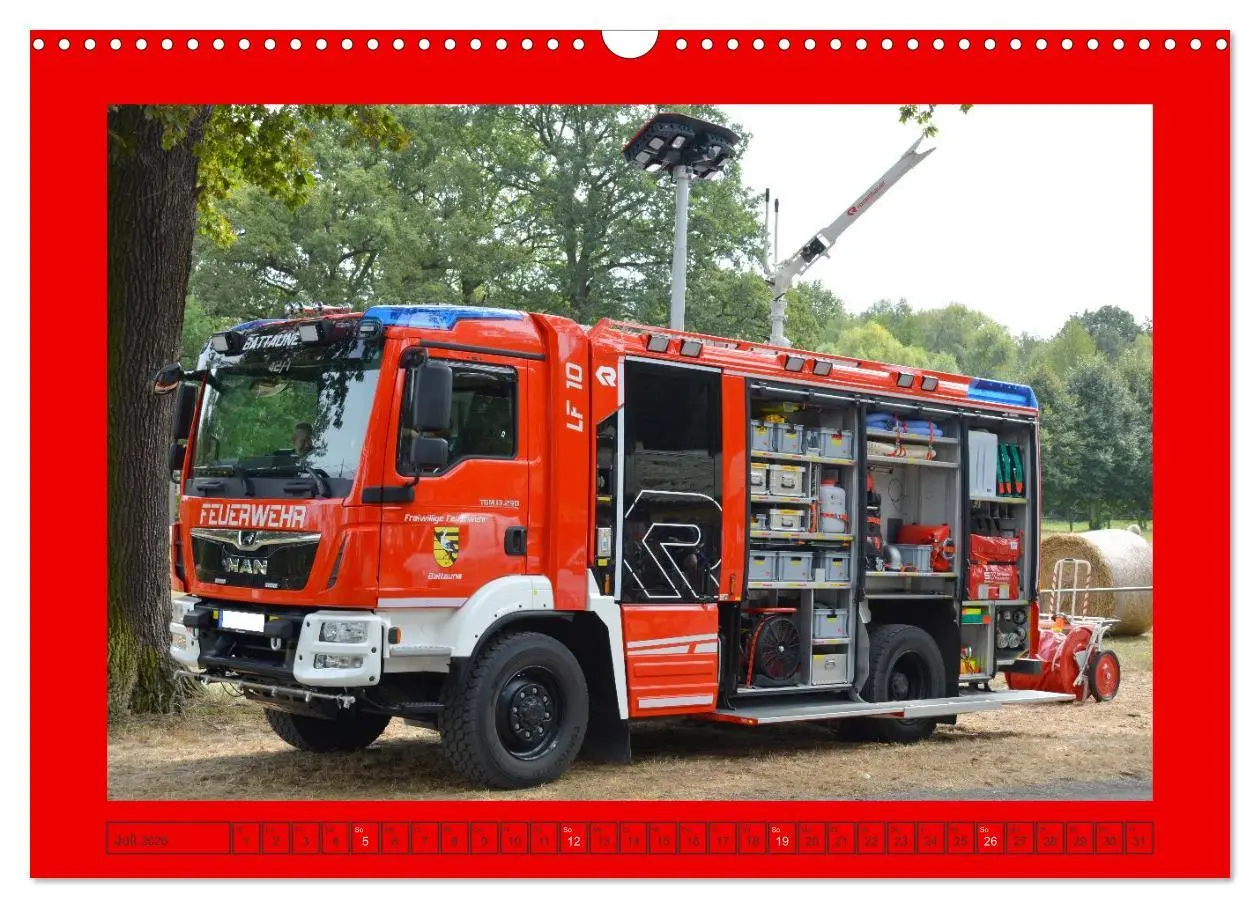 Bild: 9783516595123 | Einsatzfahrzeuge aus Sachsen und Sachsen-Anhalt (Wandkalender 2026...